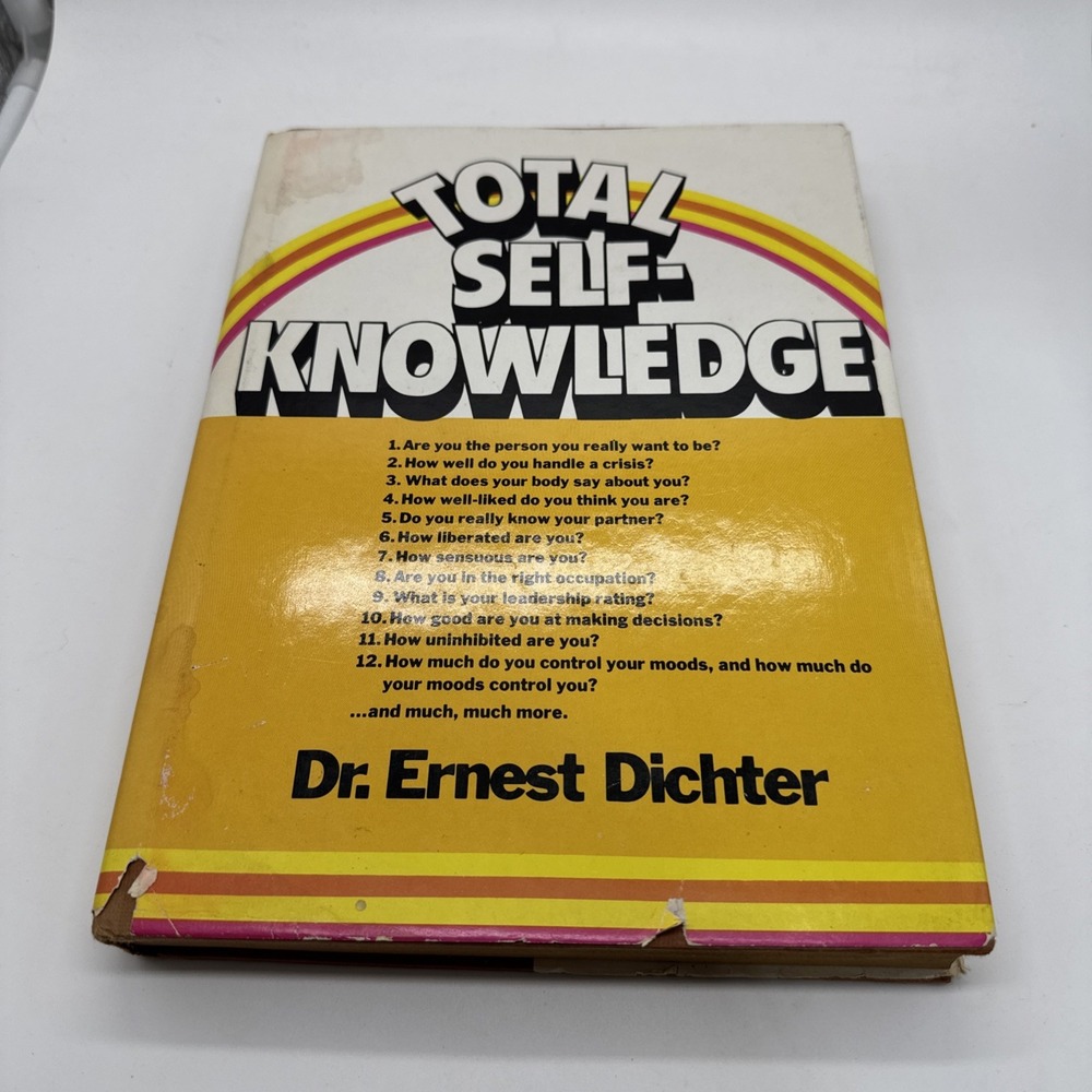 Total Self-Knowledge Hard copy Ernest Dichter